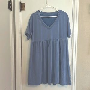 Wild Fable Blue Babydoll Dress